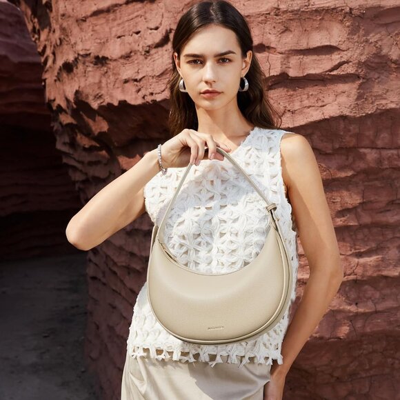 Women Trendy Crossbody Hobo Purse Vegan Leather Clutch Handbag For Women - Picture 2 of 7